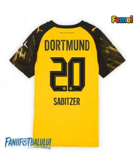 Borussia Dortmund Marcel Sabitzer #20 Tricou Fotbal Replică 2025-26 Femei Acasa